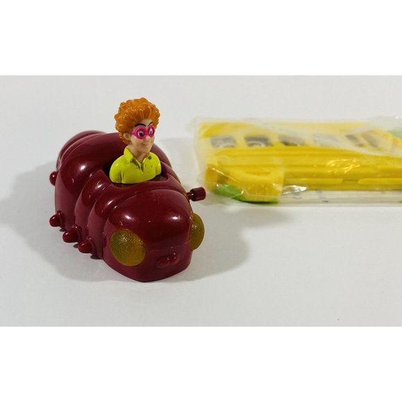 Magic School Bus McDonalds Happy Meal Kids Toys Lot Of 3 Ms Frizzle Field Trips - Picture 9 of 12